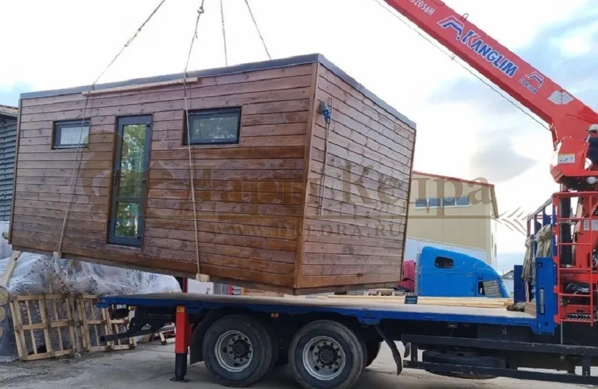 Кемпинг-дом «Панорама» с боковым входом